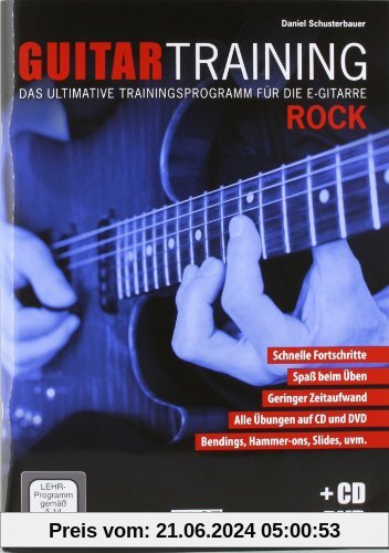 Guitar Training Rock: Das ultimative Trainingsprogramm für die E-Gitarre